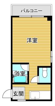 リビングマンションの間取り画像