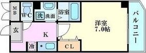 IF西梅田の間取り画像