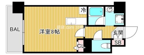 デイグラン鶴見の間取り画像