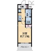 エス・キュート城東中央の間取り画像