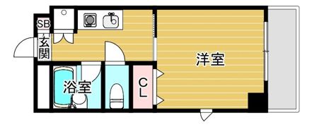 グランピア扇町の間取り画像