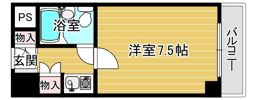 センチュリーパークユニ東梅田の間取り画像