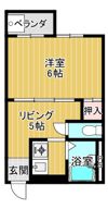 メゾン扇町の間取り画像