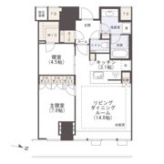 Brillia Tower堂島の間取り画像