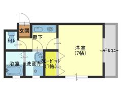 MSコートの間取り画像