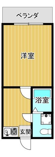 コスモハイツの間取り画像