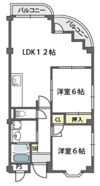 サンライズツイン関目2号館の間取り画像