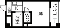 ヒノキマンションの間取り画像