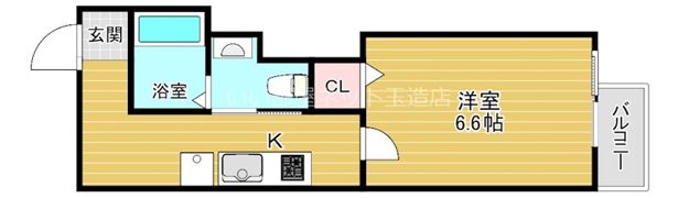 FDS上町台の間取り画像