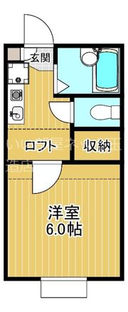 オリーブ玉造の間取り画像