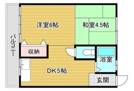 トキワマンションの間取り画像