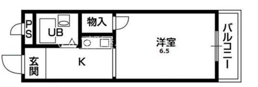 大宝 菱屋西ロイヤルハイツの間取り画像