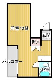 エイシンハイツの間取り画像