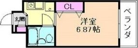 高倉マンションの間取り画像