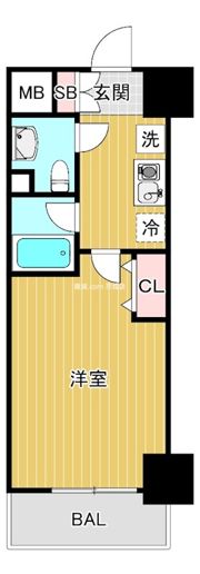 ロジェ今福鶴見の間取り画像