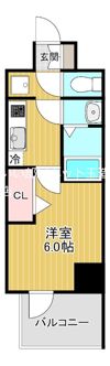 プレサンス天王寺勝山の間取り画像