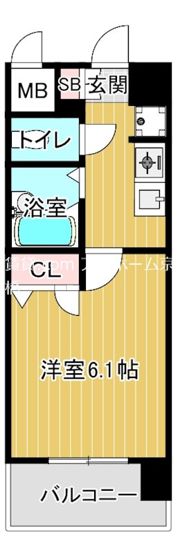 エスリード京橋ステーションプラザの間取り画像