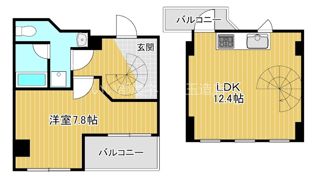 ラジエーションコートの間取り画像