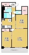 セイワパレス大阪城南の間取り画像