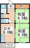 ニッサンハイツの間取り画像