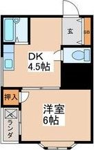 ハイツアミーナの間取り画像