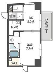 カーサセレーネの間取り画像