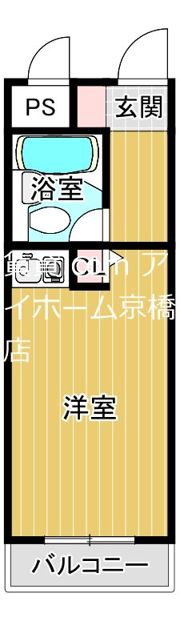 朝日プラザアクルス城東の間取り画像
