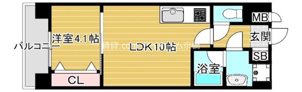 フェリーチェ城北公園の間取り画像