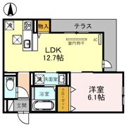 La Suite上町台の間取り画像