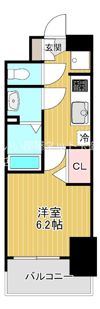 ララプレイス天王寺シエロの間取り画像