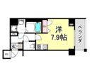 エグゼ天王寺IIの間取り画像