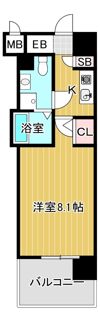 グラマシー京橋の間取り画像