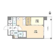 シャテーニュ上本町の間取り画像