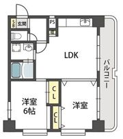 グローリーヨシダの間取り画像