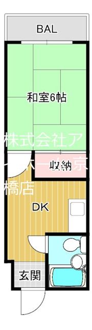プレアール関目IIの間取り画像