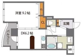 GRAZIO日本一の間取り画像