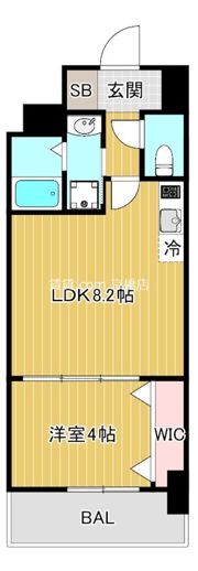 セレニテ京橋クレアの間取り画像