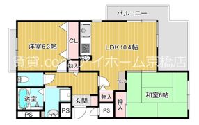 サンシード城東の間取り画像
