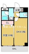 クオーレ榎並の間取り画像