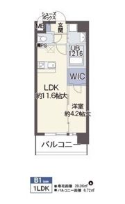 サニティ関目の間取り画像