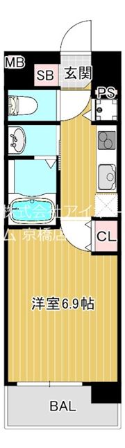 LiveCasa城東野江の間取り画像
