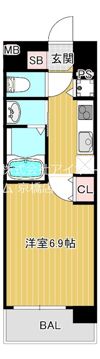 LiveCasa城東野江の間取り画像