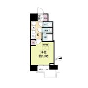 セレニテ難波プリエの間取り画像