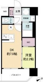 セレニテ難波ミラク壱番館の間取り画像