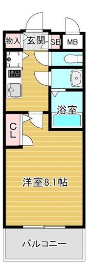 プロヴィスタ京橋ノースゲートの間取り画像