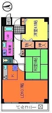 グランディール阪南町の間取り画像