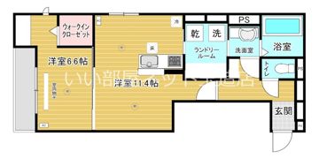 トリシア北巽の間取り画像