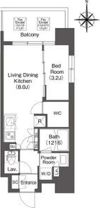 コンフォリア江坂江の木町Qの間取り画像