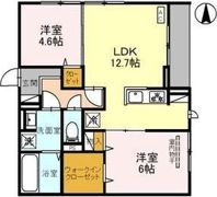 仮称）D-room平野区喜連3丁目の間取り画像