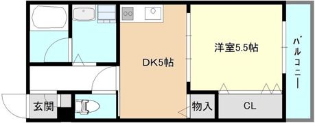 エルサ住之江の間取り画像